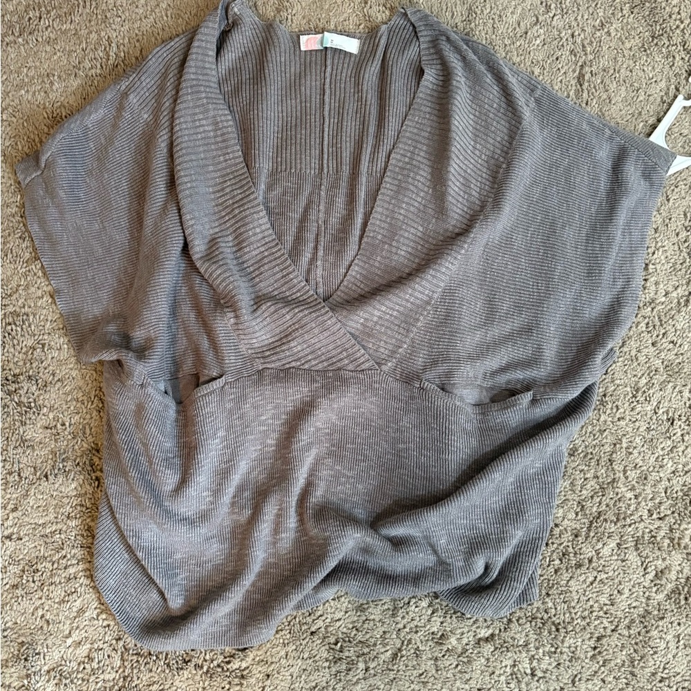 Free people slouchy beach cover up